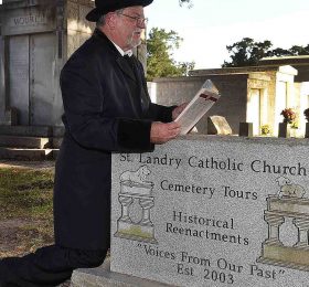 St Landry Catholic Church Cemetery Tours