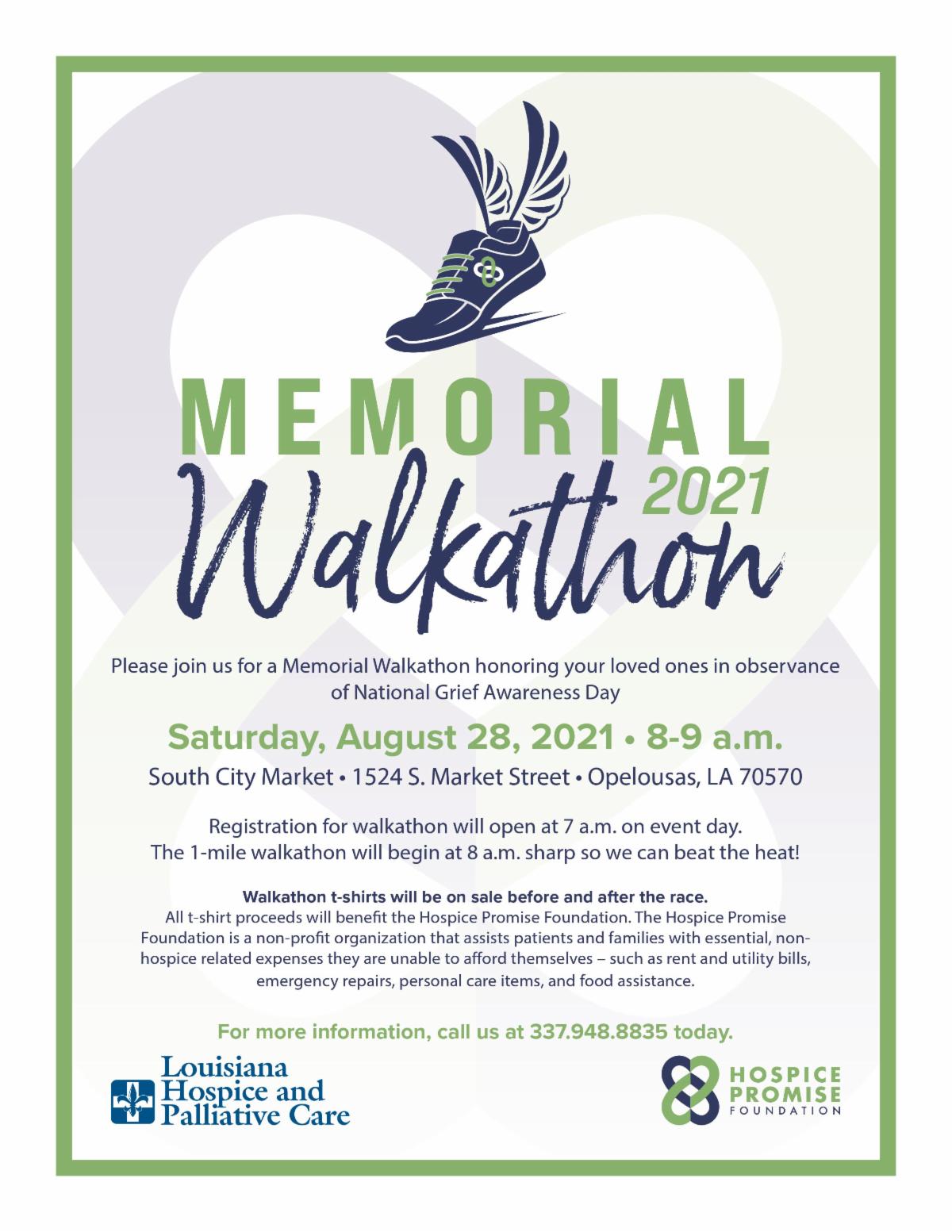 2021 Memorial Walkathon