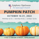 Epiphany Opelousas Pumpkin Patch