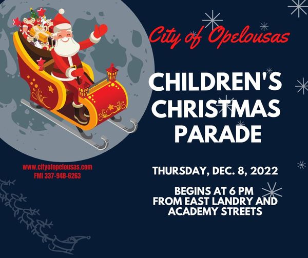 City of Opelousas Children's Christmas Parade