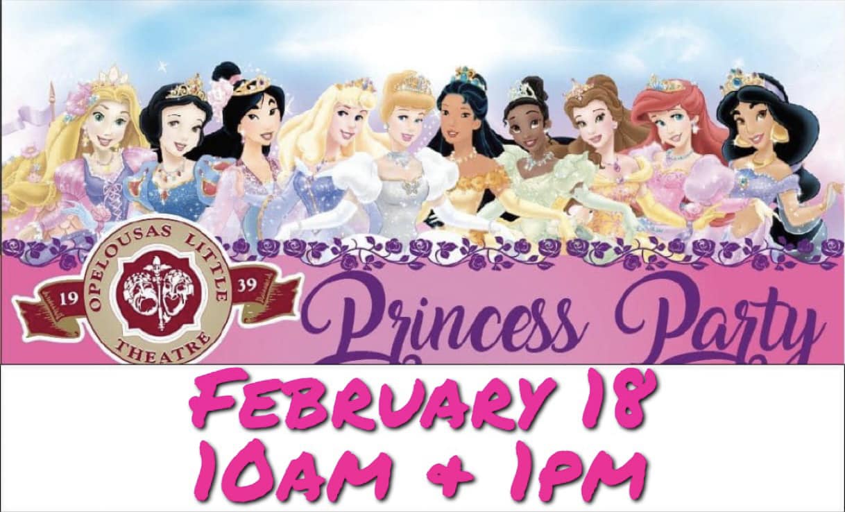 Opelousas Little Theatre’s Princess Party