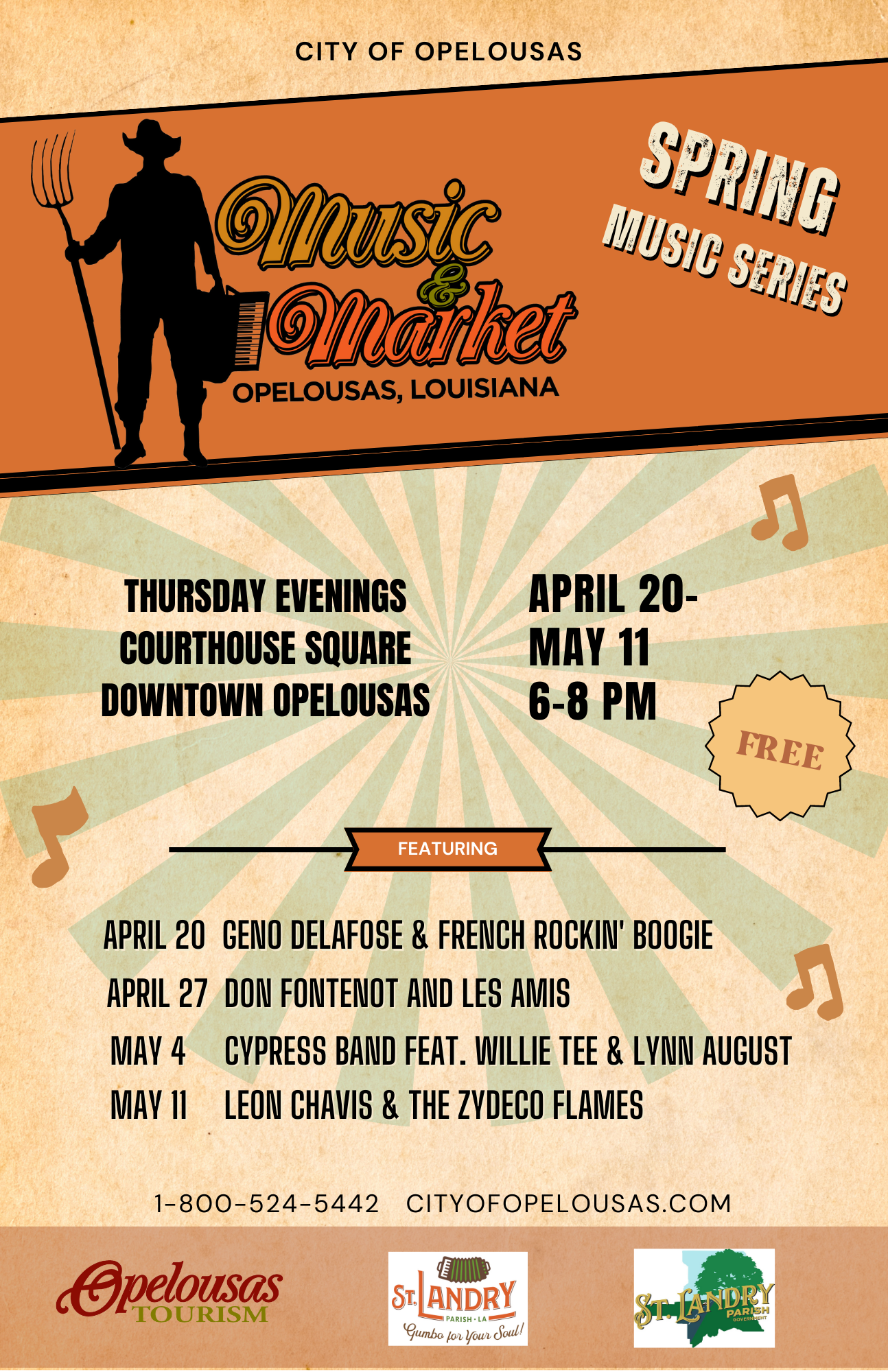 Music & Market: Geno Delafosse & French Rockin' Boogie