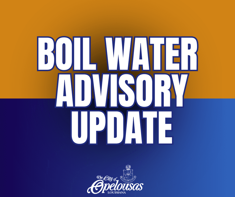 Boil Water Advisory Lifted for Multiple Areas in Opelousas City of
